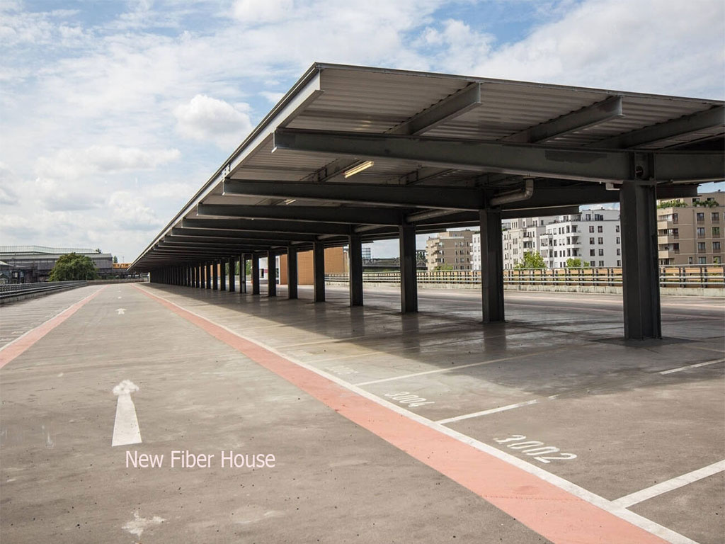 Top Decks of a Parking Structure